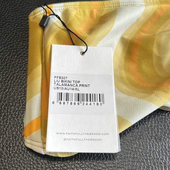 FAITHFULL THE BRAND Swim 2 pc Liu Bikini Top and Bottom in Talamanca Sz XL NEW - Picture 11 of 14